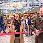 Auftakt für den Weihnachts- und Wintermarkt am Münchner Flughafen