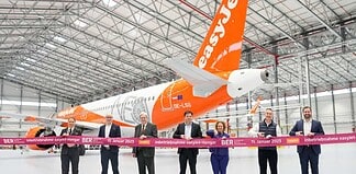 easyJet-Hangar am BER eröffnet