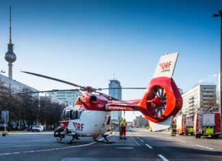 Christoph Berlin ist eine der 29 Stationen, die die DRF Luftrettung in Deutschland betreibt. Bei der Veranstaltung in der Hauptstadt am 18. und 19. März werden Crewmitglieder von Christoph Berlin mit vor Ort sein.