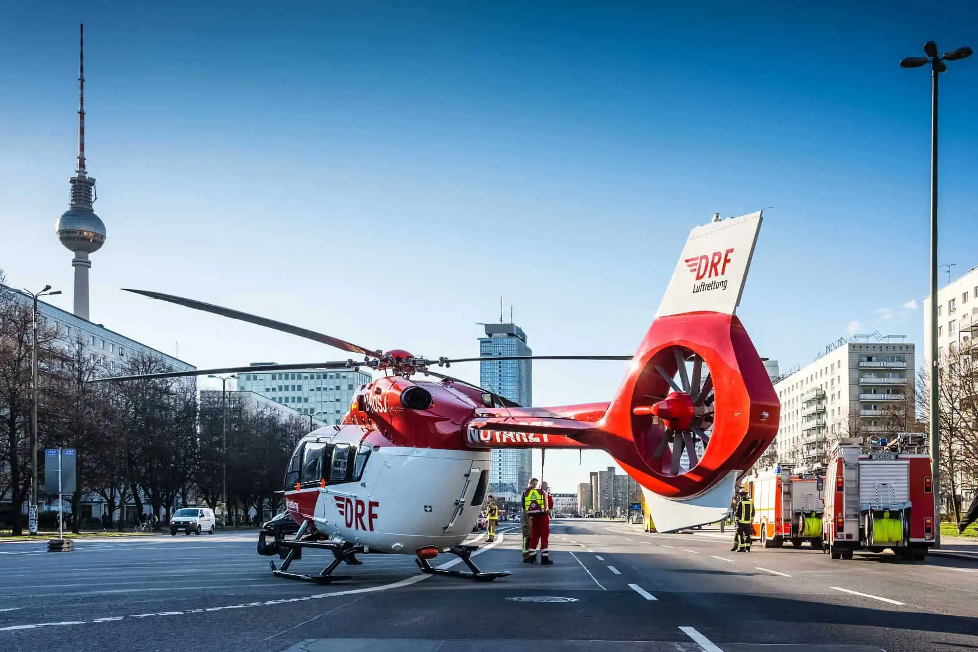 Christoph Berlin ist eine der 29 Stationen, die die DRF Luftrettung in Deutschland betreibt. Bei der Veranstaltung in der Hauptstadt am 18. und 19. März werden Crewmitglieder von Christoph Berlin mit vor Ort sein.