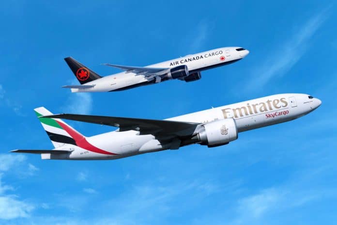 Emirates SkyCargo und Air Canada Cargo unterzeichnen Vereinbarung