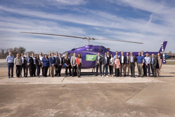 Bell 505 mit Safran Helicopter Engines fliegt mit 100 % nachhaltigem Flugkraftstoff (SAF)