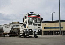 Fraport testet autonomen Gepäck- und Frachtschlepper Autonomer Gepäck- und Frachtschlepper am Fraport