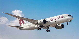 Dreamliner von Qatar Airways