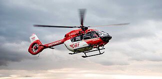 Einer der modernsten Hubschrauber im Einsatz: die H145 mit Winde
