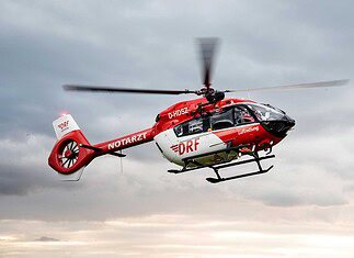 Einer der modernsten Hubschrauber im Einsatz: die H145 mit Winde