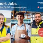Recruiting-Kampagnenmotiv des Düsseldorf Airport und der Agentur für Arbeit Düsseldorf