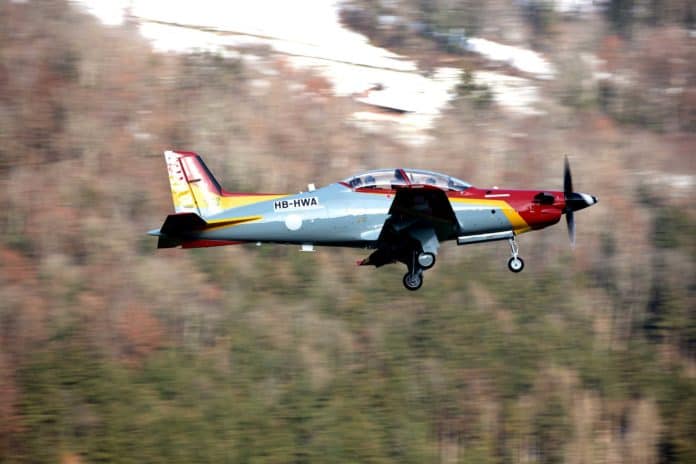Pilatus PC-21 der spanischen Luftwaffe