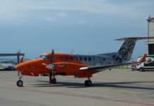 Flughafen Zürich: Periodische Messflüge im März und Mai Messflugzeug am Flughafen Zürich