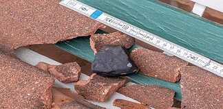 Der Meteorit von Elmshorn