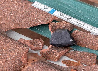 Der Meteorit von Elmshorn