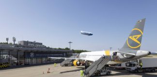 Condor am Bodensee-Airport Friedrichshafen