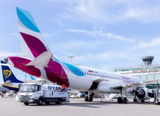 Low-Cost-Flieger am Flughafen Köln-Bonn