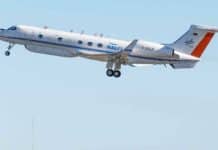 Forschungsflugzeug HALO untersucht Verbreitung verschmutzter Luftmassen aus Südostasien HALO im Abflug