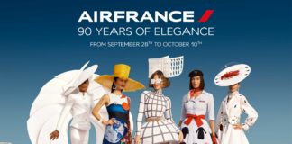 Air France feiert 90-jähriges Bestehen mit Ausstellung