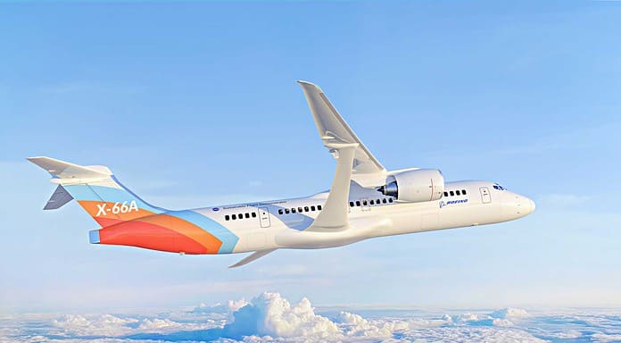 Boeing beauftragt RTX für X-66A NASA-Programm NASA und Boeing haben auf der EAA AirVenture Oshkosh die neue X-66A-Lackierung vorgestellt.