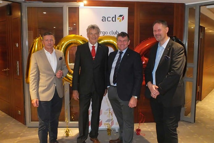 Ingo Richter, Vizepräsident des acd, Christopher Stoller, Präsident des acd, sowie Thorsten Hecker, Vorstand Finanzen beim acd.