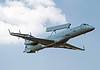 Embraer EMB 145 AEW&C-Flugzeug für die brasilianische Luftwaffe (FAB), das im FAB aufgerüstet und als E-99M bezeichnet wurde.