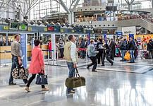Flughafen München - Terminal 1 Innenansicht