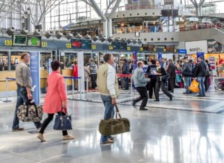 Flughafen München - Terminal 1 Innenansicht