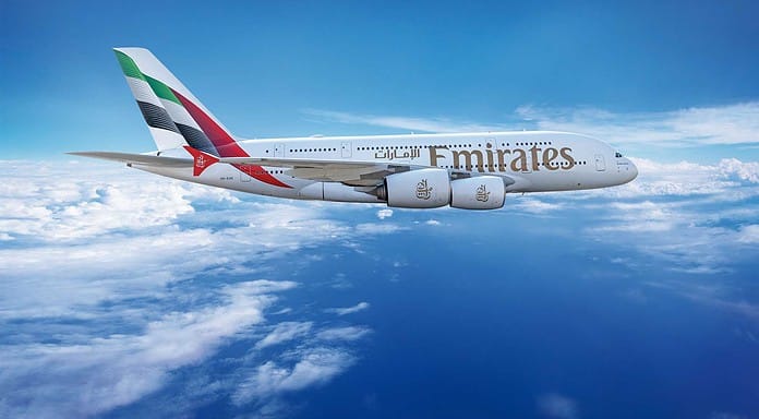 Emirates A380 mit Premium Economy fliegt nach Osaka (Japan) Emirates A380
