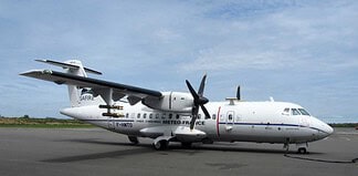 Messkampagne mit dem Forschungsflugzeug ATR 42 von Safire