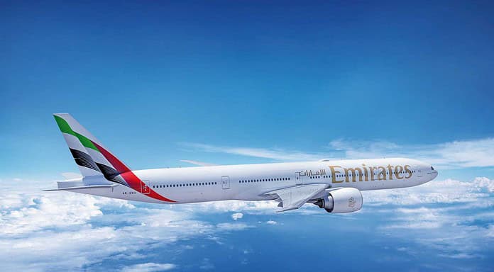 Emirates fliegt wieder täglich nach Phnom Penh via Singapur Boeing 777-300ER von Emirates