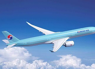 Airbus A350-1000 von Korean Air