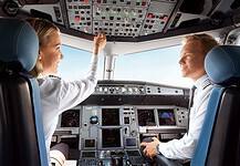 Lufthansa Cockpit-Crew