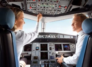 Lufthansa Cockpit-Crew