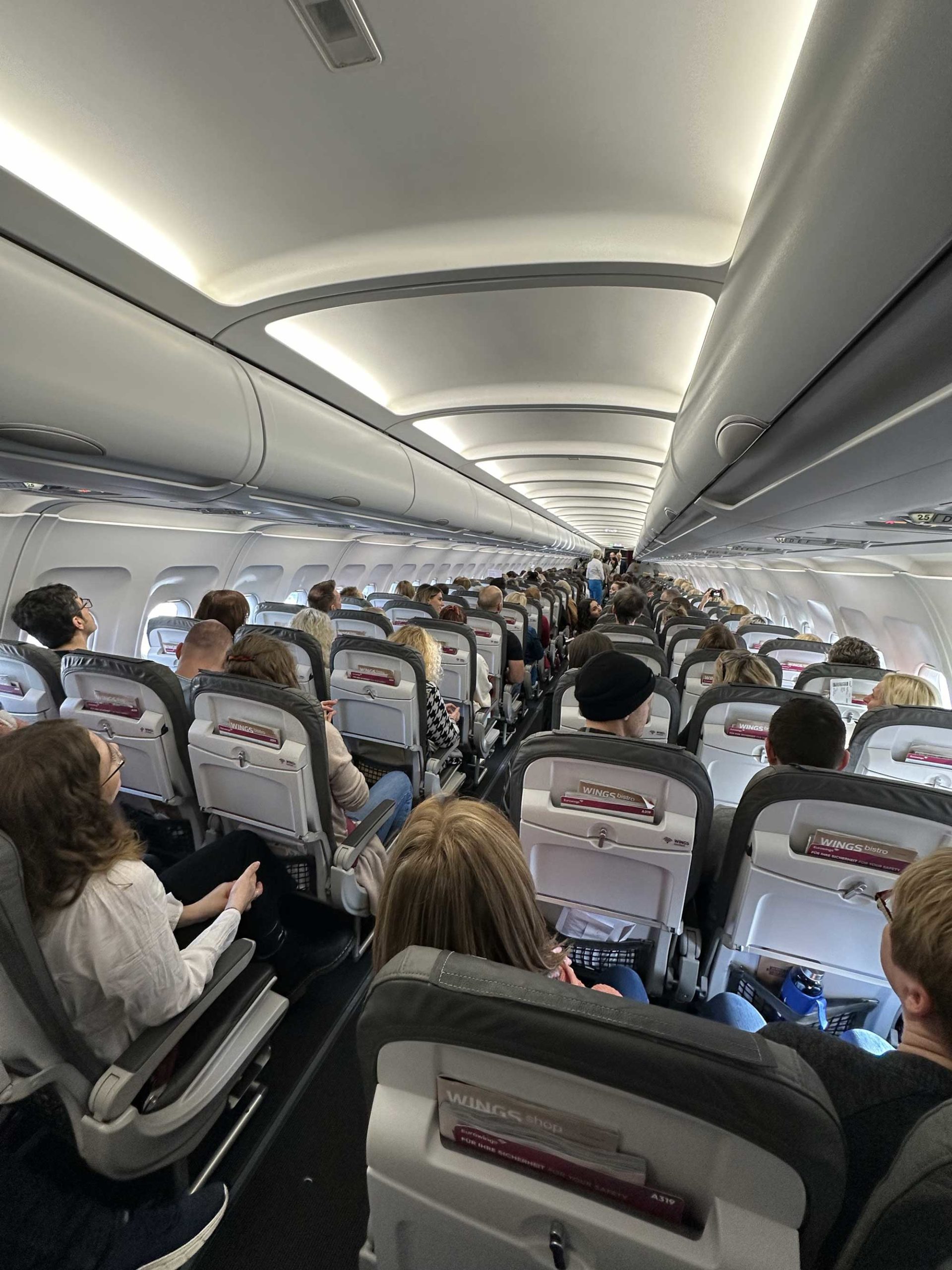 Lufthansa Passagiere