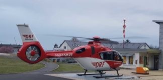 Musterwechsel in Suhl: der neue Christoph 60 der DRF Luftrettung
