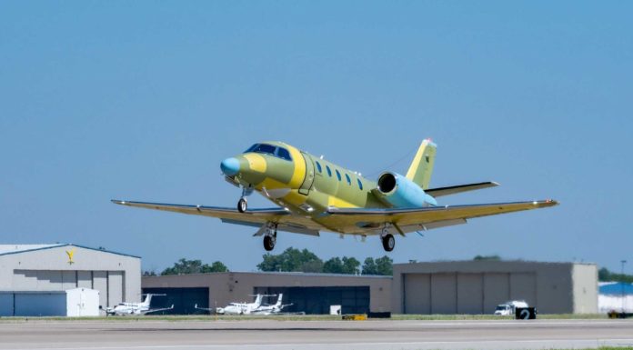 Erfolgreicher Testflug des zweiten Cessna Citation Ascend-Testexemplars Cessna Citation Ascend P1