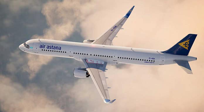 Nonstop: Air Astana steigert Langstreckenflüge mit Airbus A321LR Air Astana Airbus A321neoLR