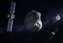 Mission Hera: Europa bereitet sich auf Abwehr von Asteroiden vor Raumsonde Hera vor dem Doppelasteroiden Didymos und Dimorphos: Die Raumsonde Hera wird den Doppelasteroiden Didymos und Dimorphos 2026 für sechs Monate untersuchen um herauszufinden, wie genau sich Umlaufzeit und Gestalt der Asteroiden nach dem Einschlag der NASA-Sonde DART 2022 verändert haben. Hierzu ist Hera mit zwölf Messinstrumenten ausgestattet. Die wichtigsten sind die beiden Asteroid Framing Cameras – zwei redundant ausgelegte, monochromatische Kameras –, die genutzt werden, um die Position der Raumsonde in dem Asteroidensystem zu bestimmen. Sie sind essenziell für die Navigation der Sonde. Hera führt zudem zwei CubeSats, Juventas und Milani, mit sich, die jeweils die Größe eines Schuhkartons haben. Sie werden sich näher an Dimorphos bewegen und in der Schlussphase der Mission sogar auf ihm landen, um dessen Oberfläche, innere Struktur und Gravitation zu messen.