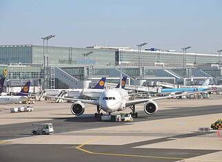 Flughafen Frankfurt - Rollfeld