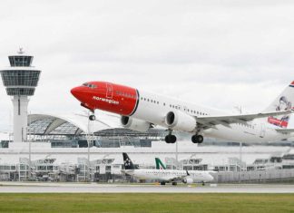 Norwegian Airlines startet am Flughafen München