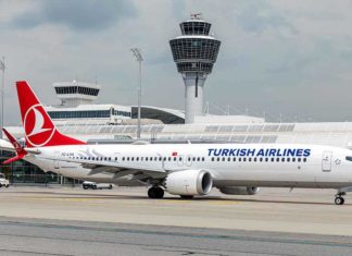 Turkish Airlines am Flughafen München