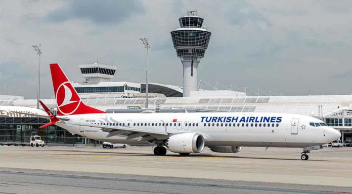Jubiläum: Turkish Airlines landet seit 60 Jahren in München Turkish Airlines am Flughafen München