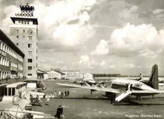 Am 18. Oktober 1949 landete erstmals ein Air France-Flugzeug in München-Riem auf dem Weg nach Wien.