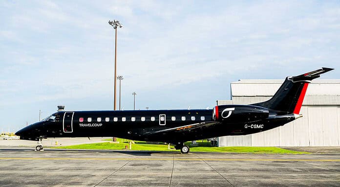 Travelcoup erweitert Flugplan nach Ibiza Travelcoup Embraer ERJ 145