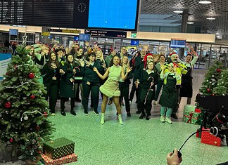 XMas am Flughafen Hannover HAJ
