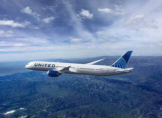 United Airlines B787 Dreamliner