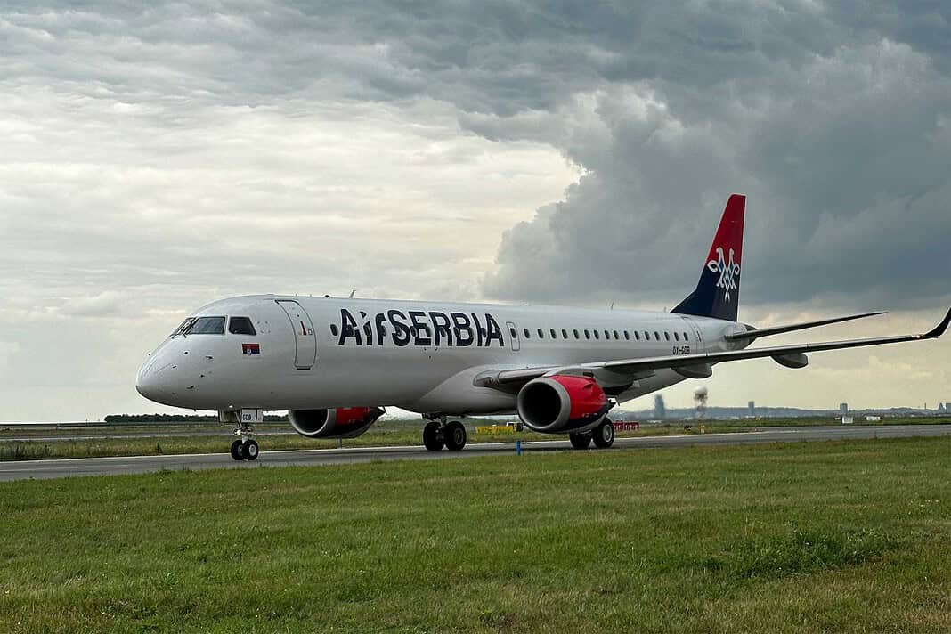 Embraer supports Air Serbia with pool program