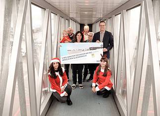 Flughafen Hannover HAJ feiert 5-millonsten Fluggast