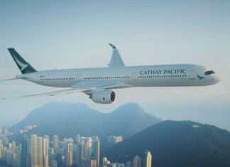 Airbus A350-1000 von Cathay Pacific