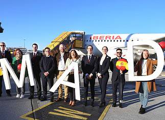 Iberia Erstflug ab Salzburg Airport nach Madrid