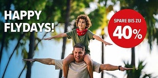Get up to 40 percent discount on the net flight price (per person and flight) with Corendon Airlines’ “Happy Flydays” campaign.