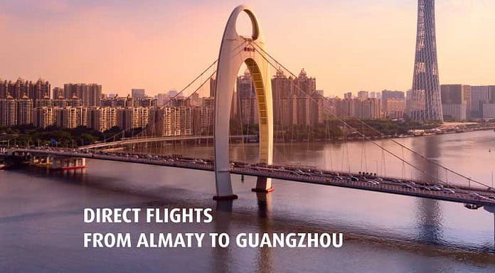 Air Astana erweitert China-Streckennetz Direktflüge von Almaty nach Guangzhou