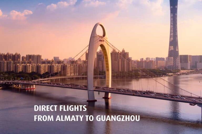 Direktflüge von Almaty nach Guangzhou